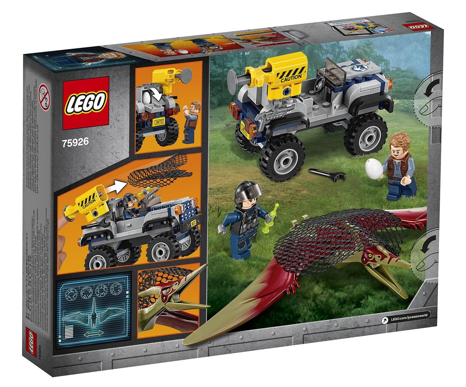 Конструктор Lego Jurassic World – Погоня за Птеранодоном  